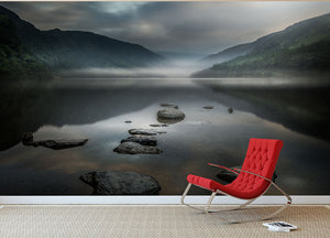 Silent Valley Wall Mural Wallpaper - Canvas Art Rocks - 2