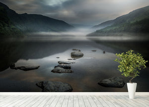 Silent Valley Wall Mural Wallpaper - Canvas Art Rocks - 4