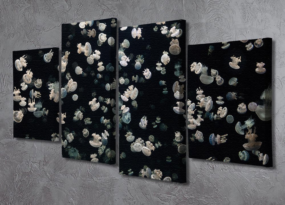 Just Some Jellies 4 Split Panel Canvas - Canvas Art Rocks - 2