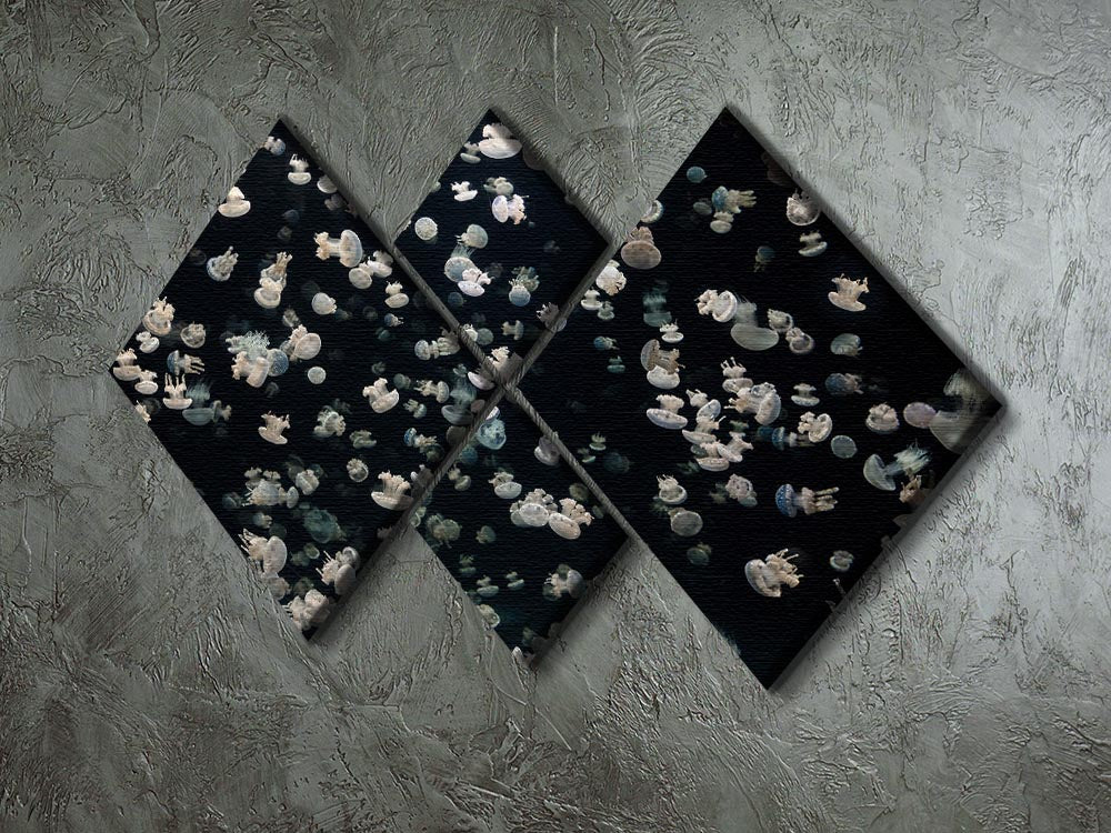 Just Some Jellies 4 Square Multi Panel Canvas - Canvas Art Rocks - 2
