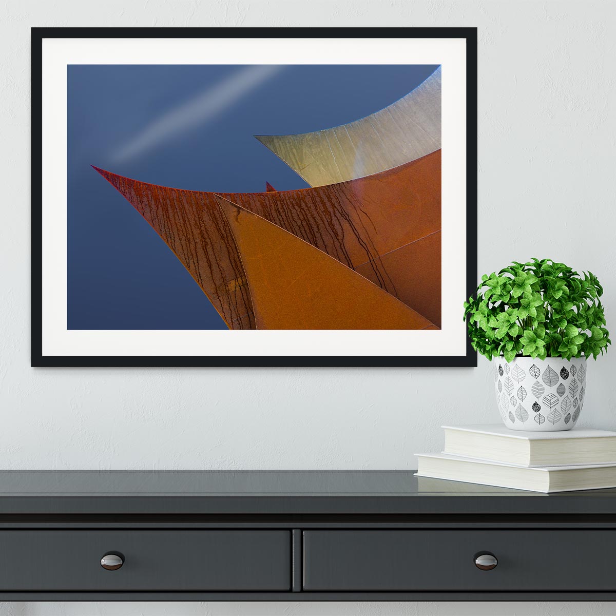 Whimsical Points Framed Print - Canvas Art Rocks - 1