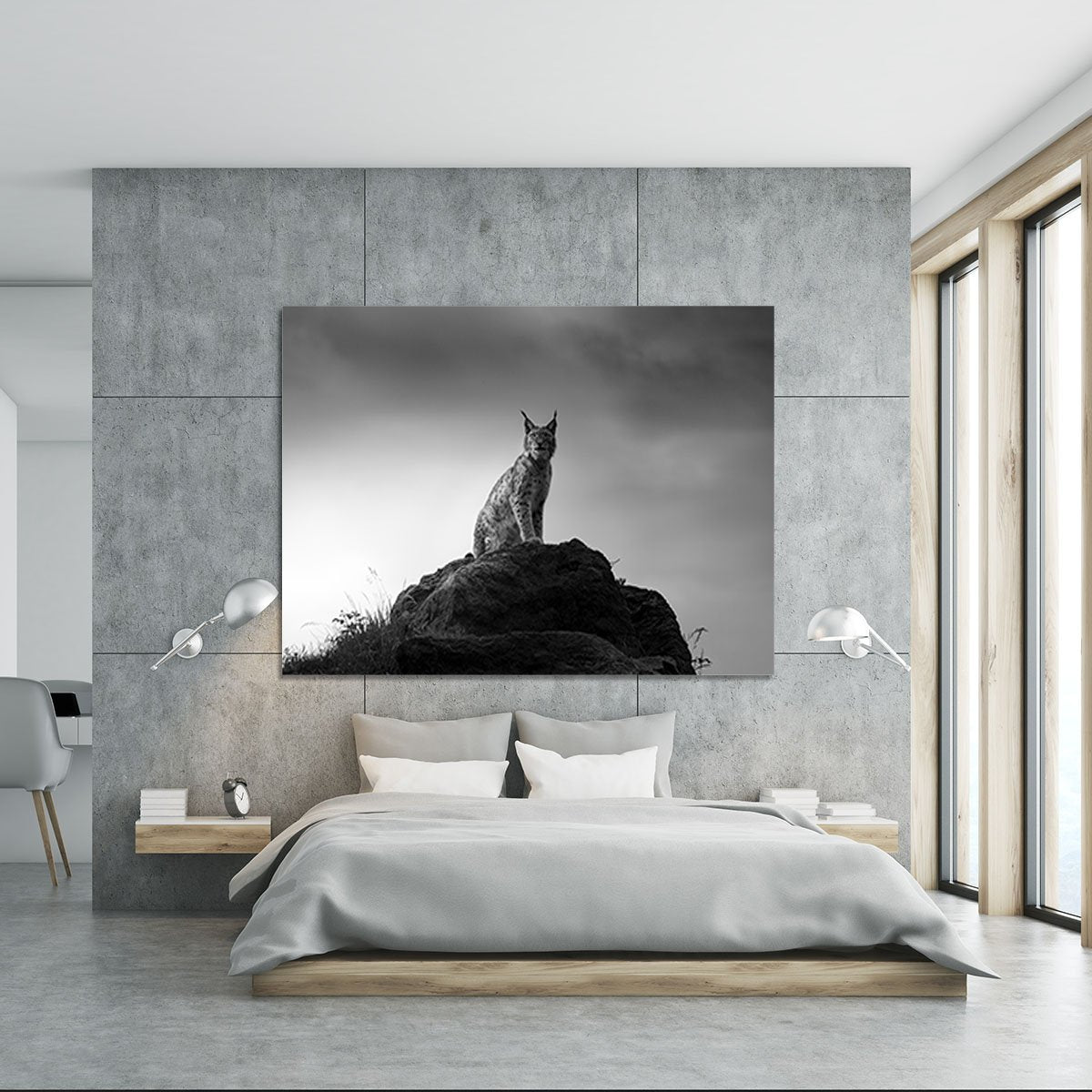Lynx drama Canvas Print or Poster - Canvas Art Rocks - 5