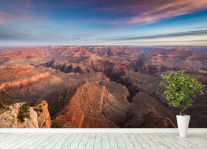 South Rim Sunrise Wall Mural Wallpaper - Canvas Art Rocks - 4