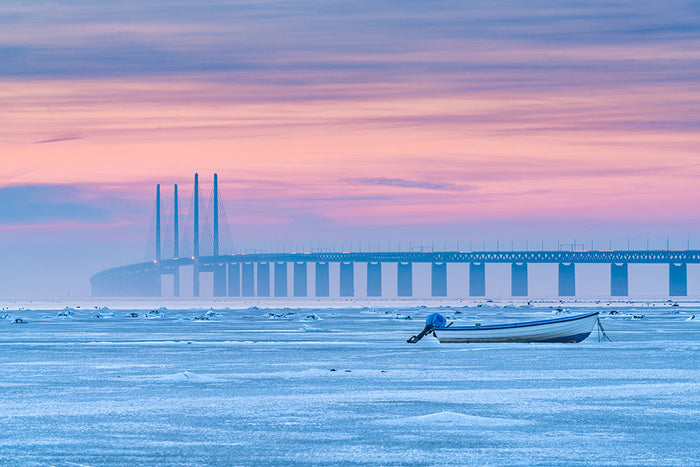 Frozen Sea Wall Mural Wallpaper