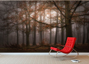 Foggy MemoryOf The Past Wall Mural Wallpaper - Canvas Art Rocks - 2