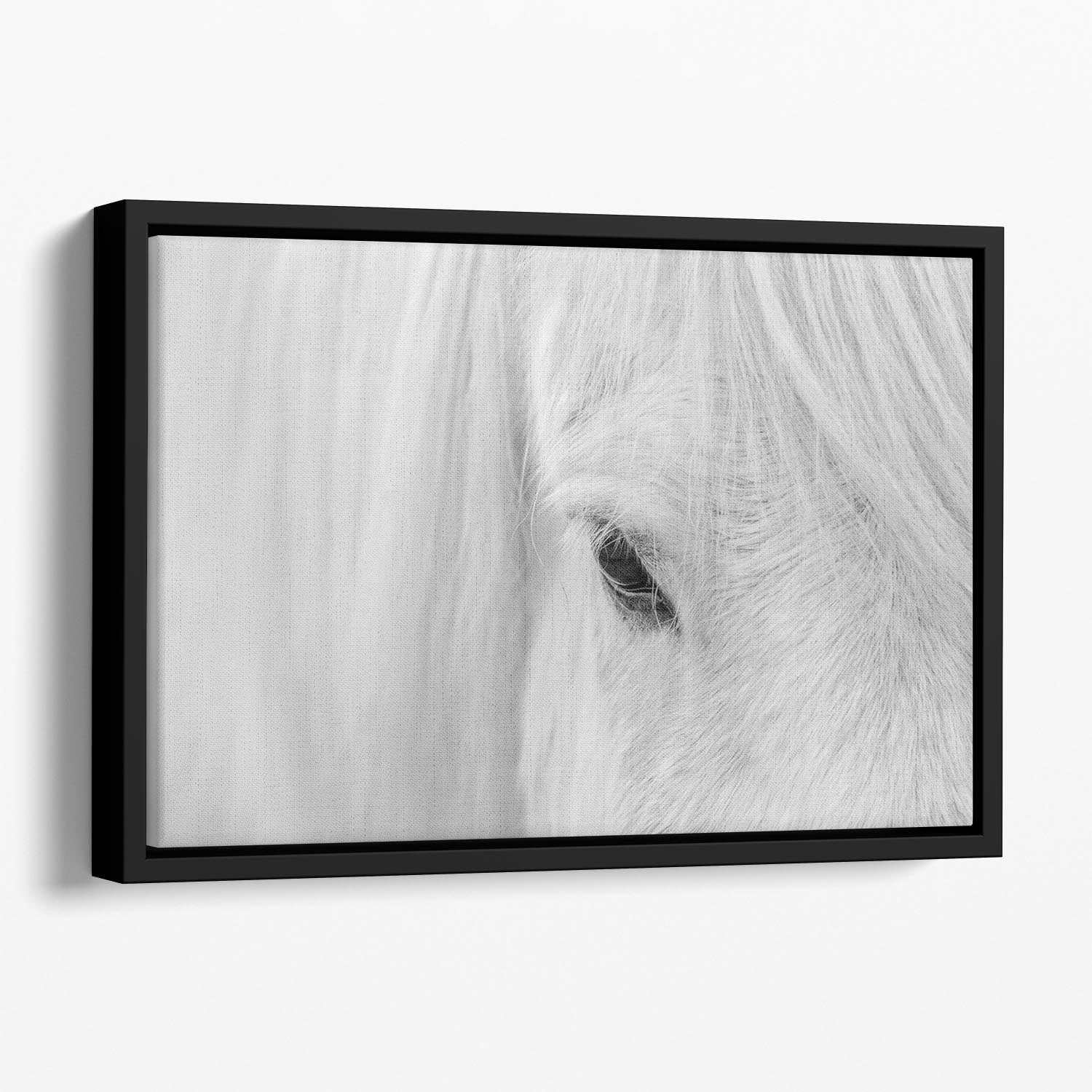 Whisper of Iceland Floating Framed Canvas - Canvas Art Rocks - 1