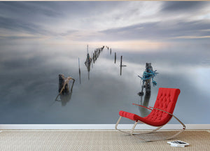 The Quiet Place Wall Mural Wallpaper - Canvas Art Rocks - 2