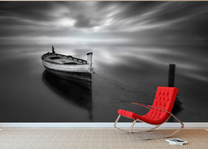 The Boat Ii Wall Mural Wallpaper - Canvas Art Rocks - 2