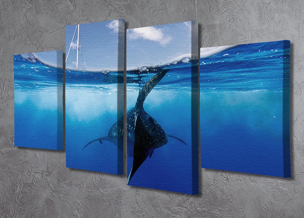Collision Course 4 Split Panel Canvas - Canvas Art Rocks - 2