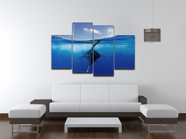 Collision Course 4 Split Panel Canvas - Canvas Art Rocks - 3