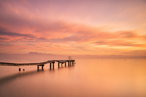 Garda Lake Wall Mural Wallpaper - Canvas Art Rocks - 1