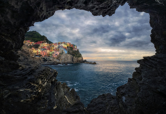 I Love Manarola Wall Mural Wallpaper