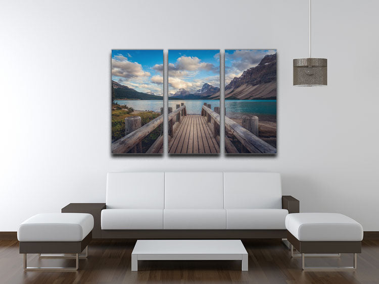 The Bridge 3 Split Panel Canvas Print - Canvas Art Rocks - 3