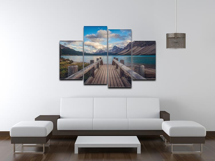 The Bridge 4 Split Panel Canvas - Canvas Art Rocks - 3