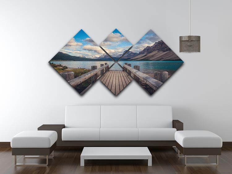 The Bridge 4 Square Multi Panel Canvas - Canvas Art Rocks - 3