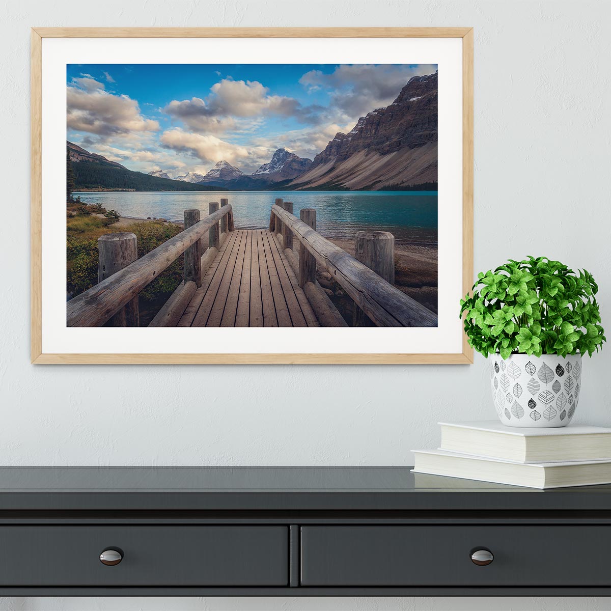 The Bridge Framed Print - Canvas Art Rocks - 3