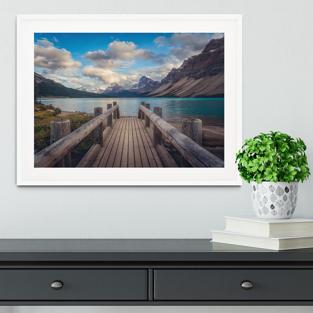 The Bridge Framed Print - Canvas Art Rocks - 5