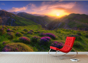 Spring In Show Wall Mural Wallpaper - Canvas Art Rocks - 2