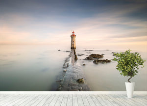 Lighthouse Wall Mural Wallpaper - Canvas Art Rocks - 4