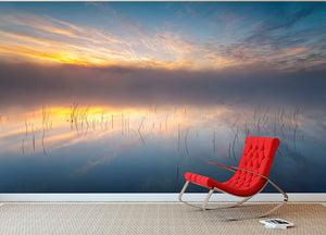 Reeds Wall Mural Wallpaper - Canvas Art Rocks - 2