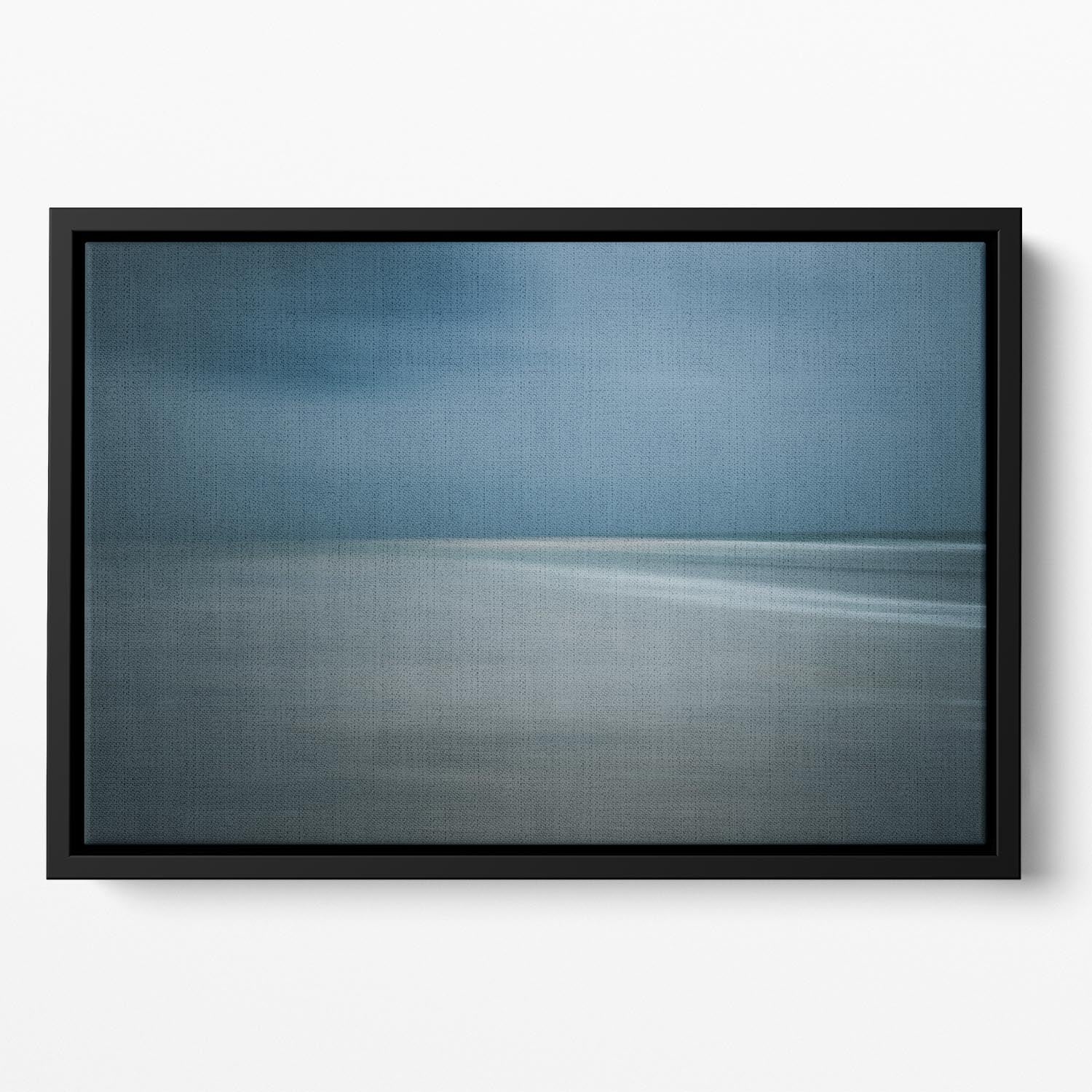 Seascape Floating Framed Canvas - Canvas Art Rocks - 2