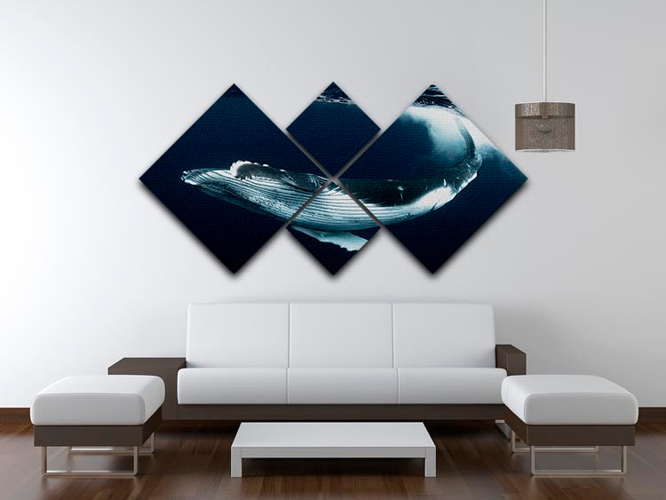 Beautiful Turn 4 Square Multi Panel Canvas - Canvas Art Rocks - 3