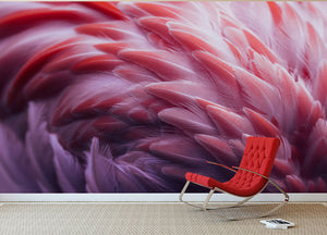 Flamingo Wall Mural Wallpaper - Canvas Art Rocks - 2