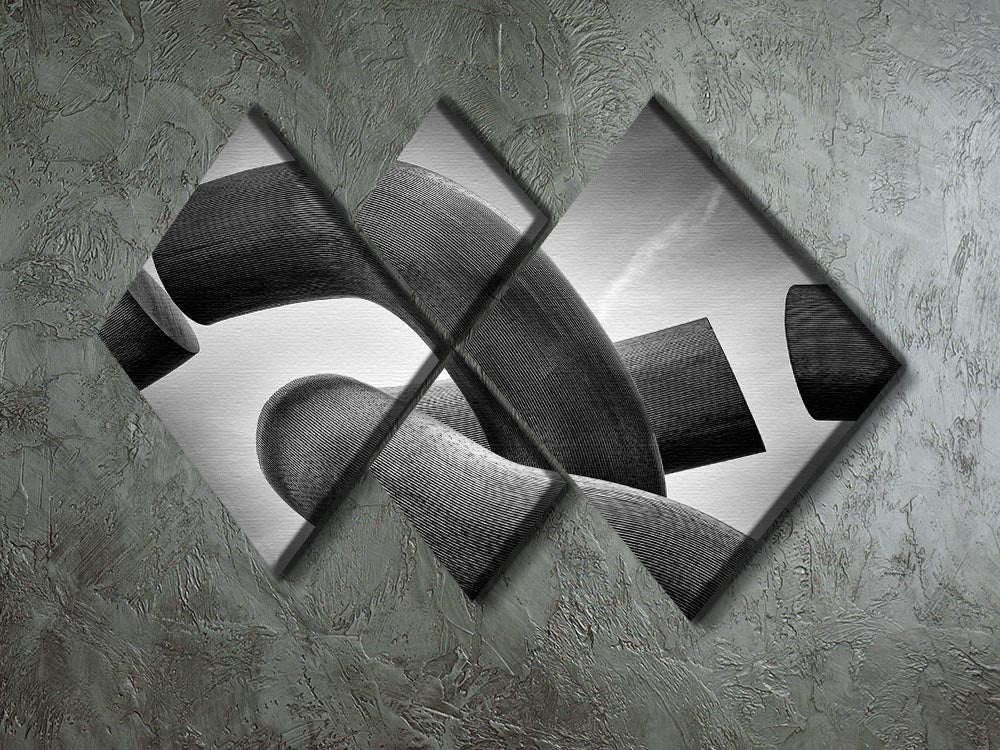 Separated 4 Square Multi Panel Canvas - Canvas Art Rocks - 2