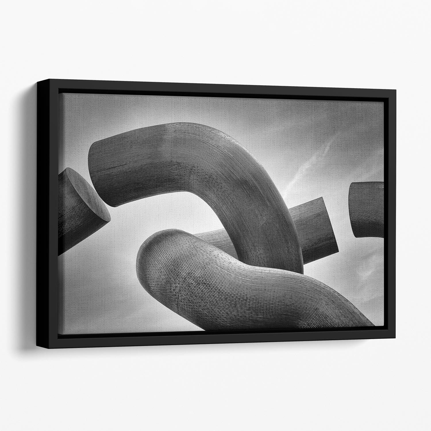 Separated Floating Framed Canvas - Canvas Art Rocks - 1