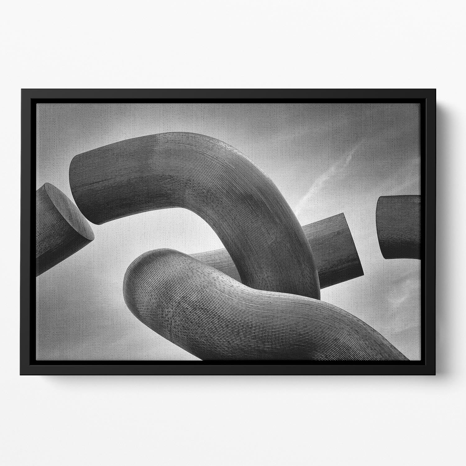 Separated Floating Framed Canvas - Canvas Art Rocks - 2