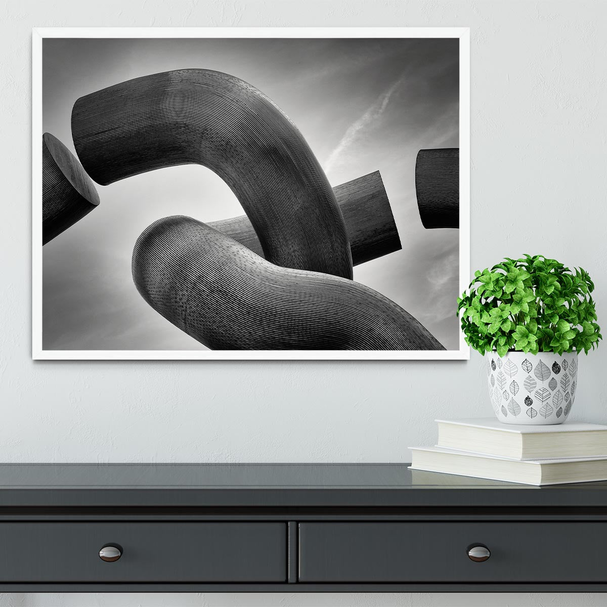 Separated Framed Print - Canvas Art Rocks -6