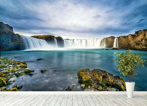 Godafoss Wall Mural Wallpaper - Canvas Art Rocks - 4