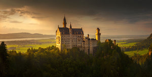 Neuschwanstein Wall Mural Wallpaper - Canvas Art Rocks - 1