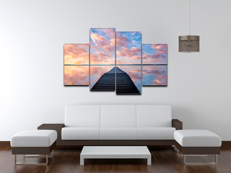 Sanctuary 4 Split Panel Canvas - Canvas Art Rocks - 3