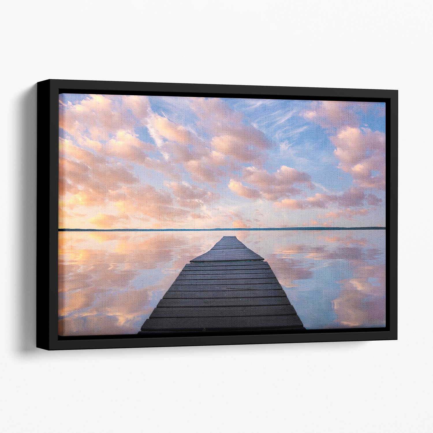 Sanctuary Floating Framed Canvas - Canvas Art Rocks - 1