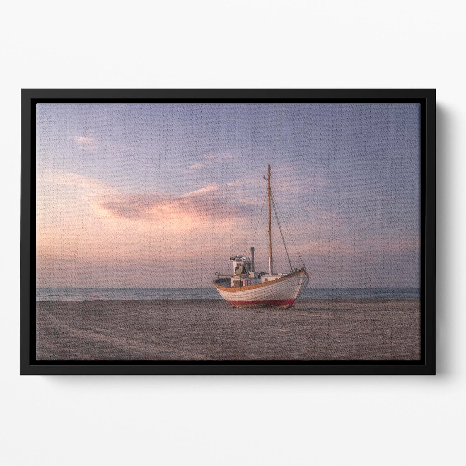 Jammerbugten Floating Framed Canvas - Canvas Art Rocks - 2