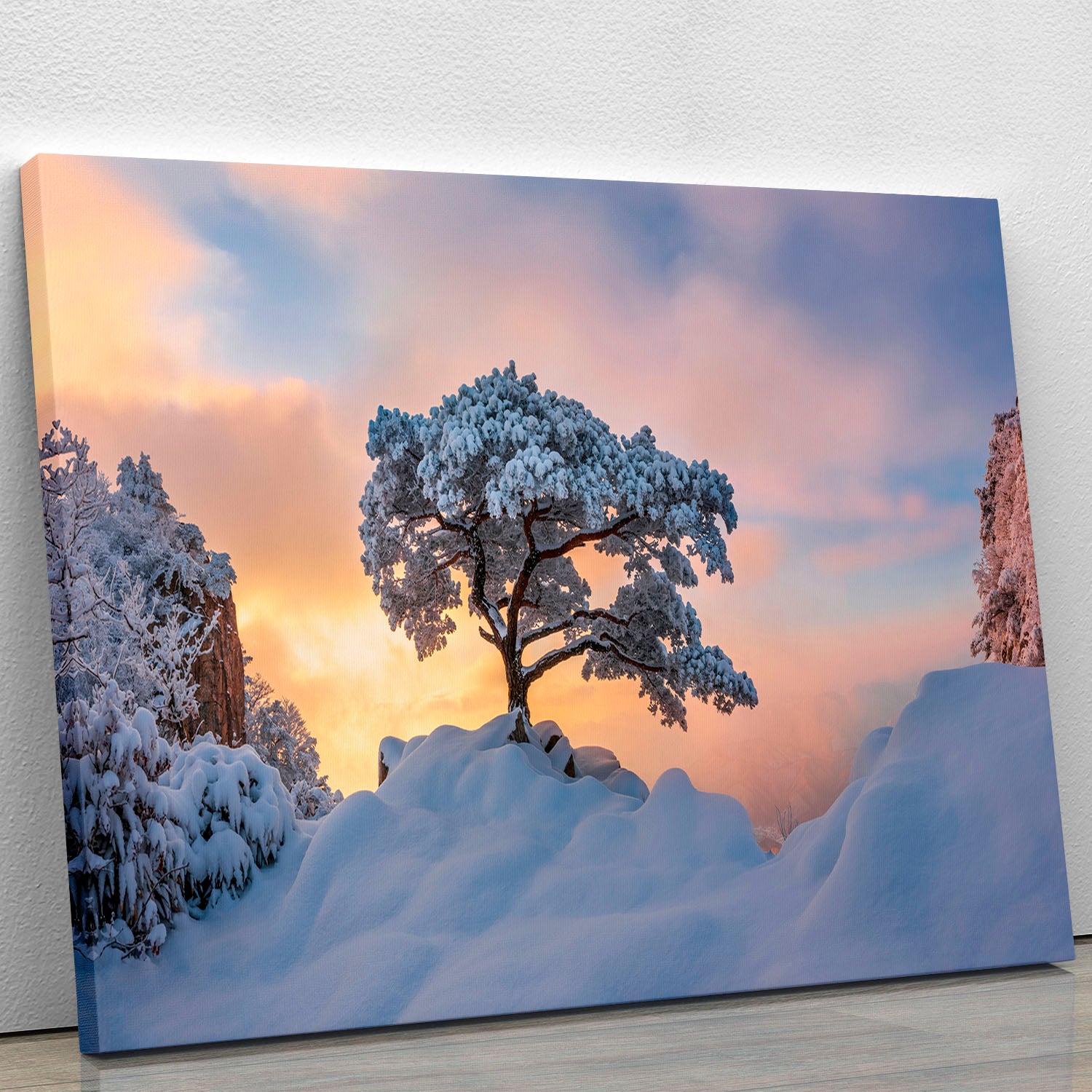 Cold Loner Canvas Print or Poster - Canvas Art Rocks - 1