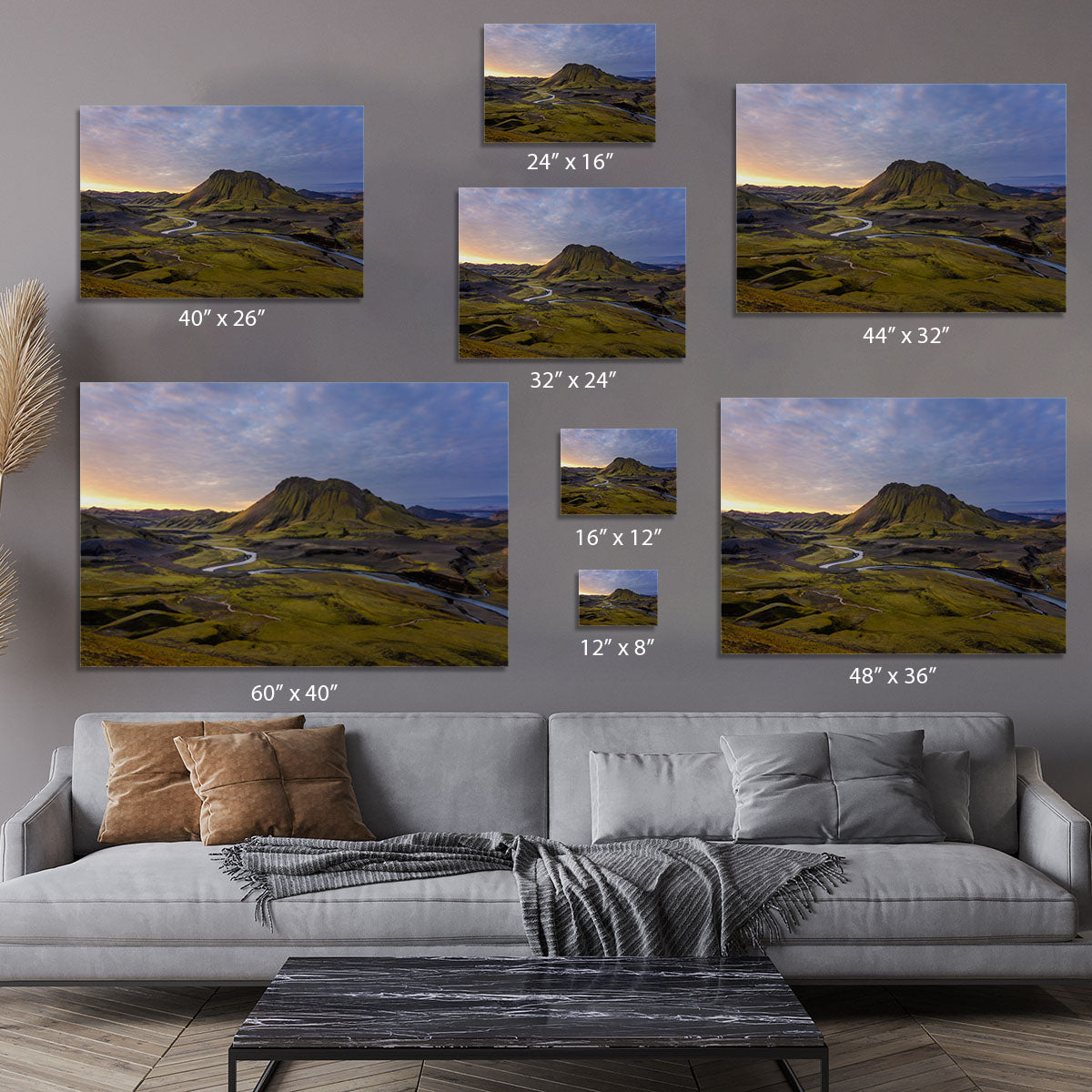 Iceland Highlands Canvas Print or Poster - Canvas Art Rocks - 7