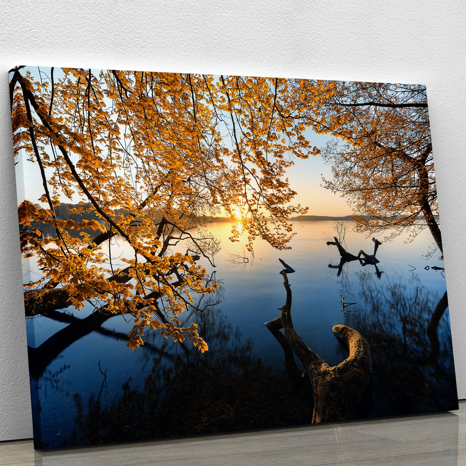 Autumn Morning Canvas Print or Poster - Canvas Art Rocks - 1