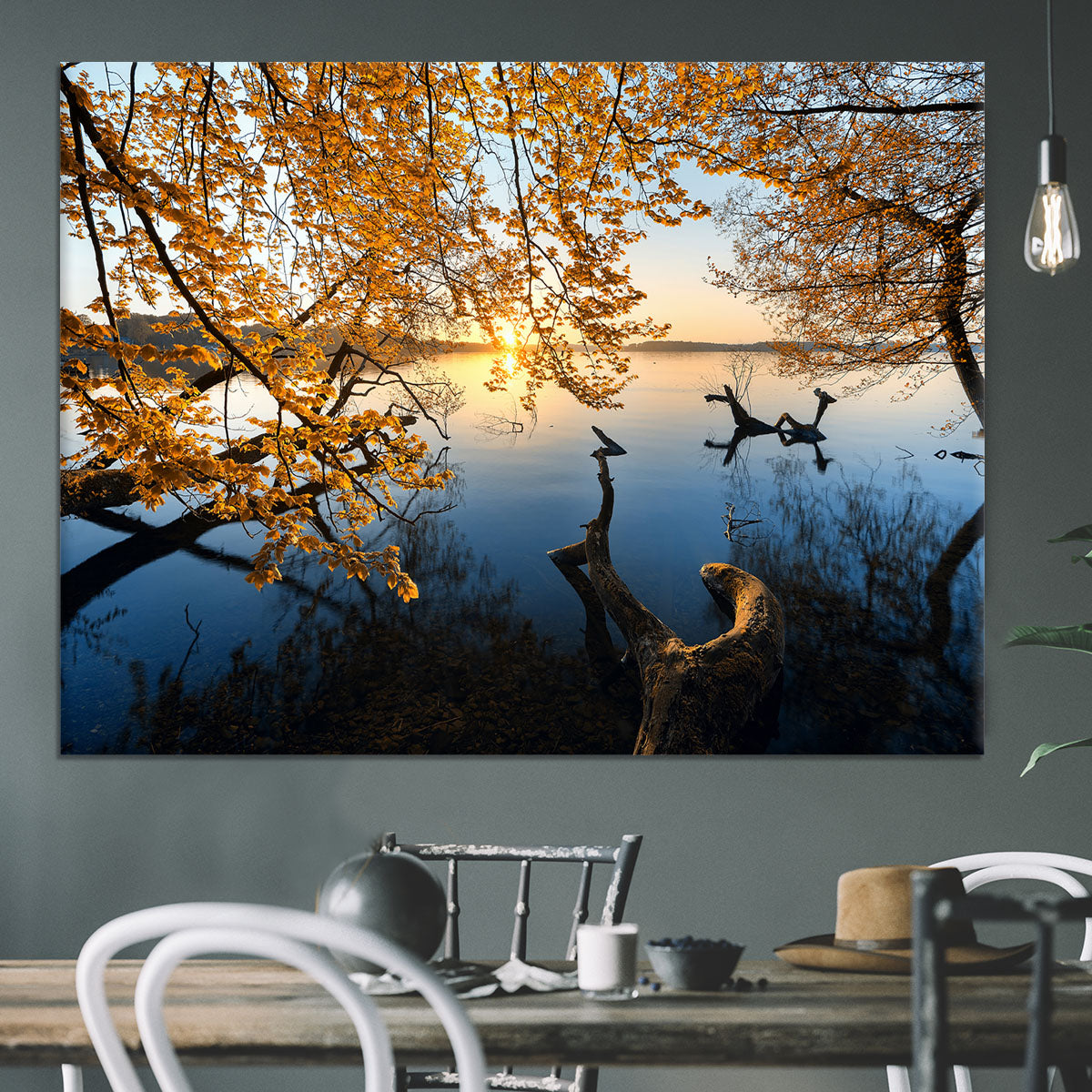 Autumn Morning Canvas Print or Poster - Canvas Art Rocks - 3