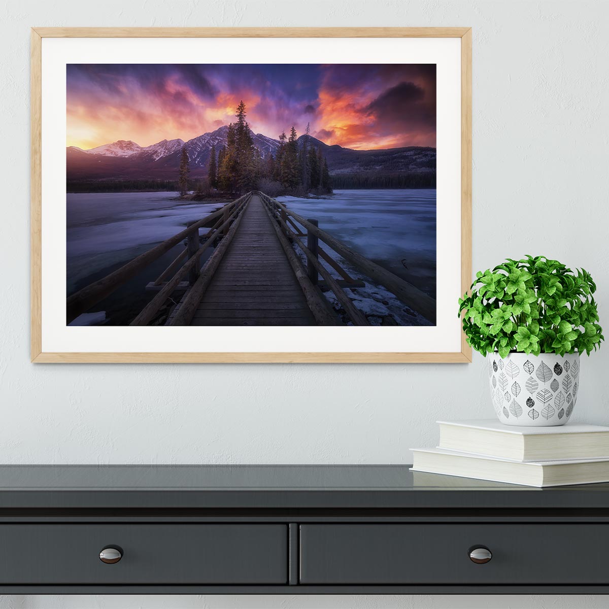 Pyramid Lake Framed Print - Canvas Art Rocks - 3