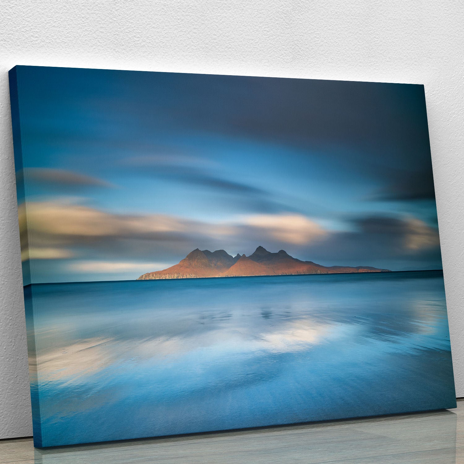 An Epic Sunrise In Eigg Canvas Print or Poster - Canvas Art Rocks - 1