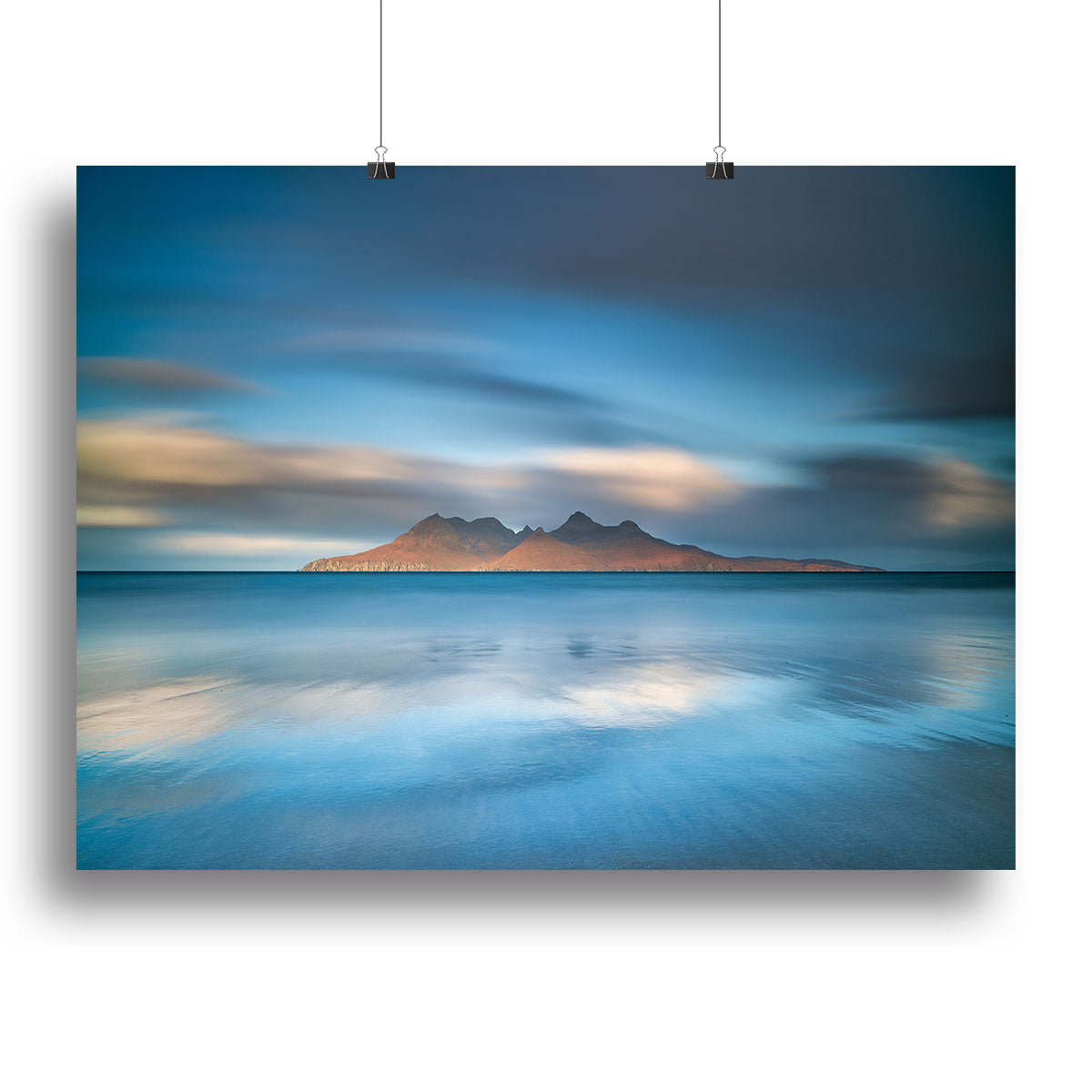 An Epic Sunrise In Eigg Canvas Print or Poster - Canvas Art Rocks - 2