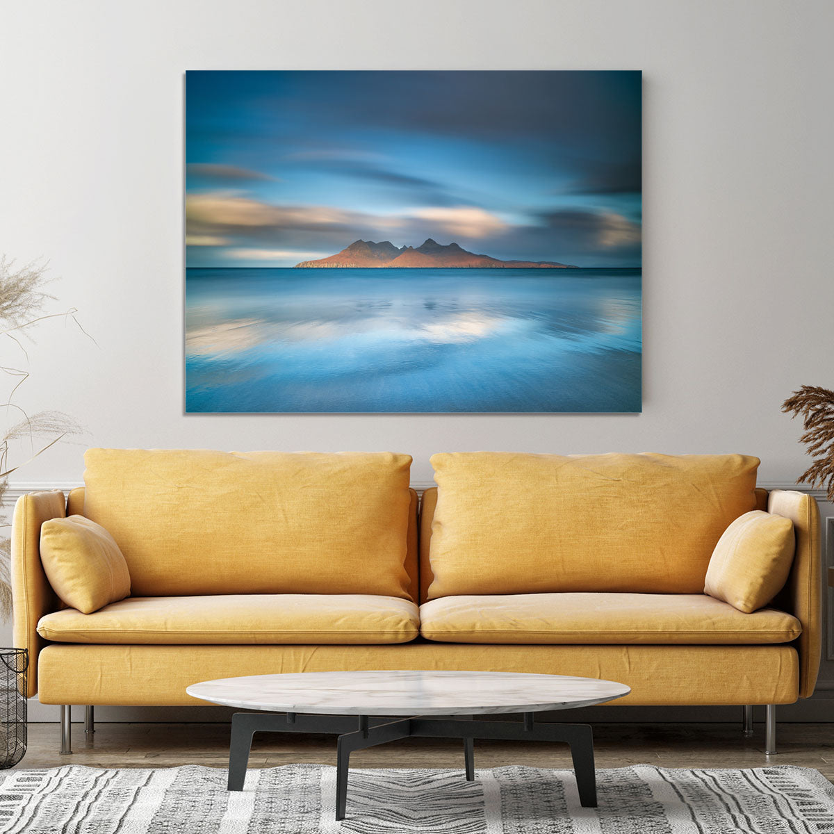 An Epic Sunrise In Eigg Canvas Print or Poster - Canvas Art Rocks - 4