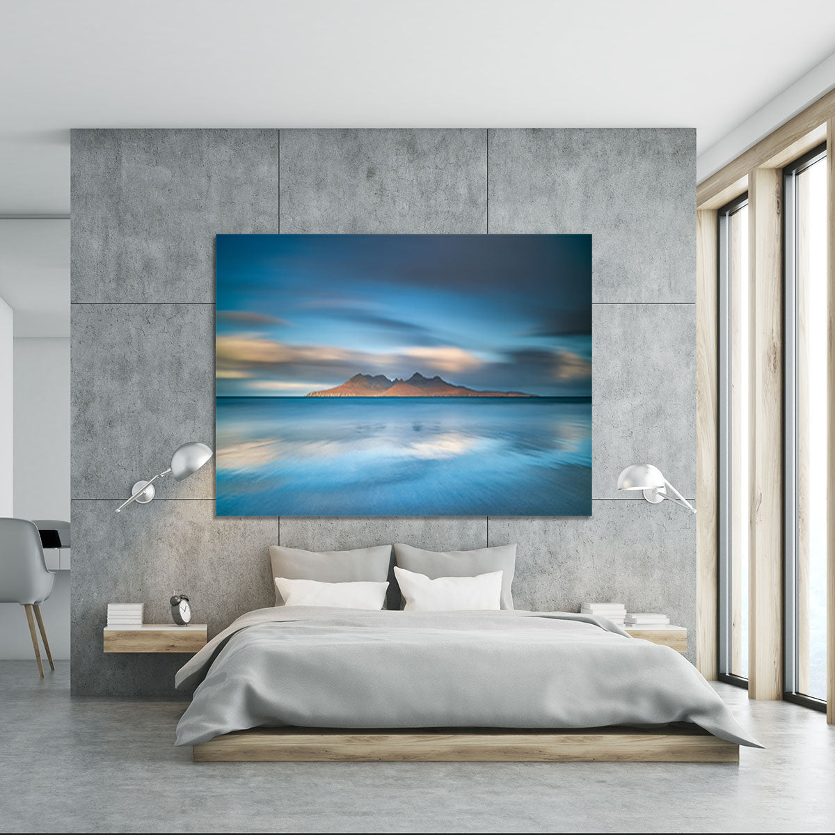 An Epic Sunrise In Eigg Canvas Print or Poster - Canvas Art Rocks - 5
