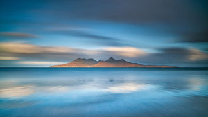 An Epic Sunrise In Eigg Wall Mural Wallpaper - Canvas Art Rocks - 1