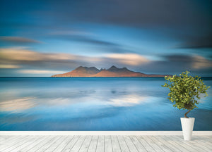 An Epic Sunrise In Eigg Wall Mural Wallpaper - Canvas Art Rocks - 4