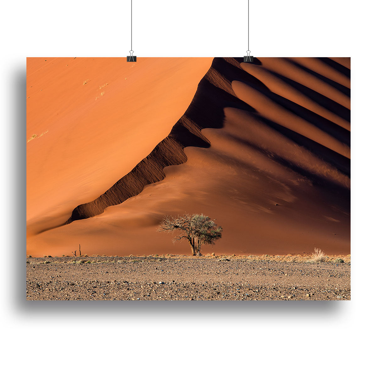 The Dune And The Tree Canvas Print or Poster - Canvas Art Rocks - 2