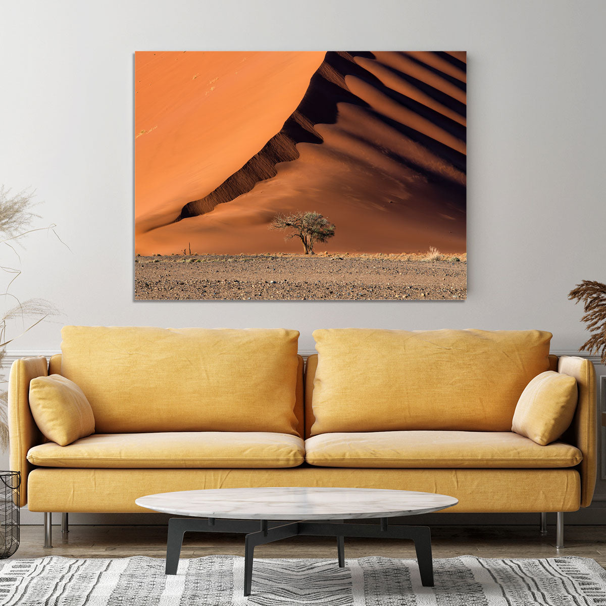 The Dune And The Tree Canvas Print or Poster - Canvas Art Rocks - 4