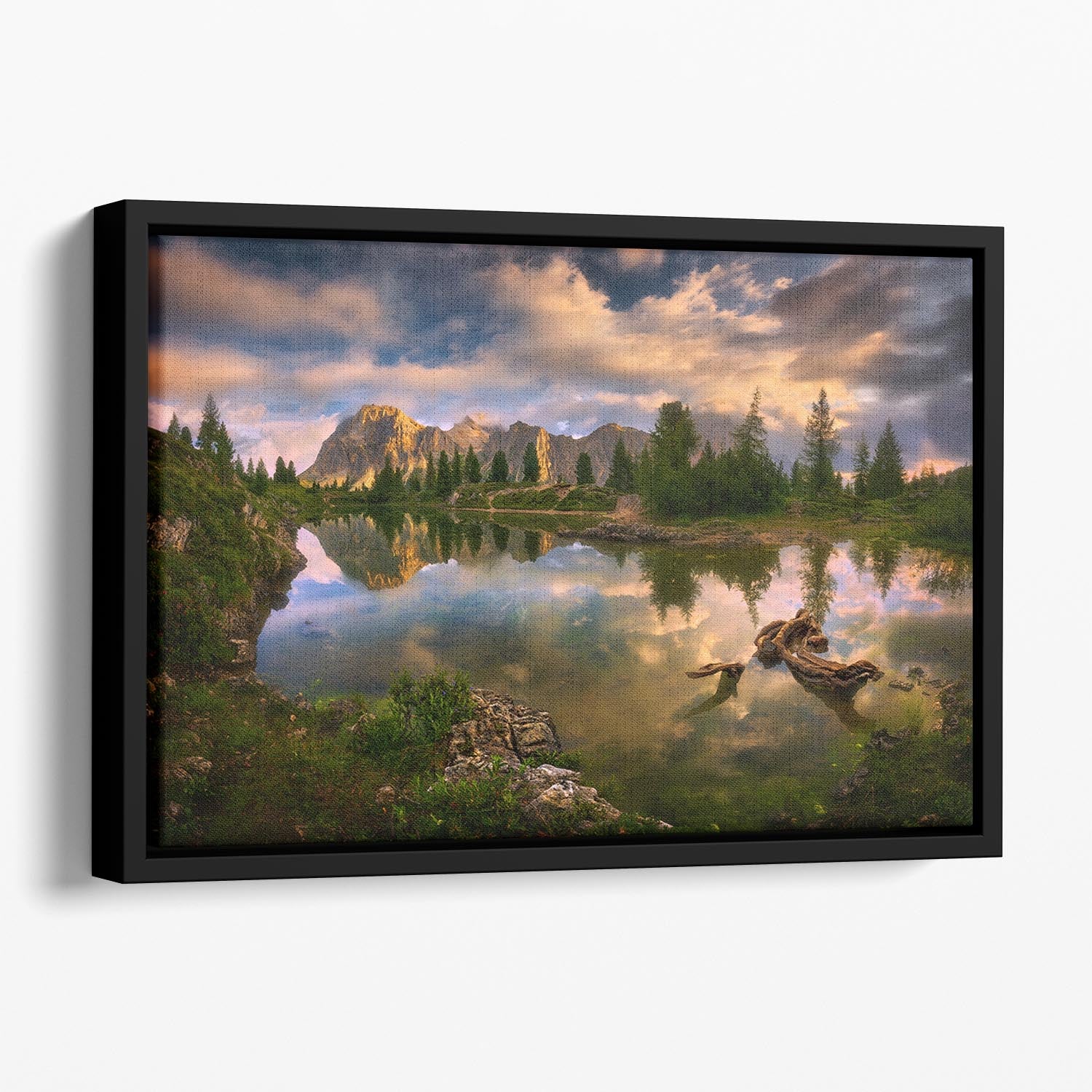 Limides Floating Framed Canvas - Canvas Art Rocks - 1